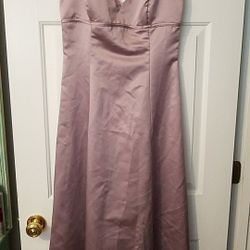 Lilac A-line Gown