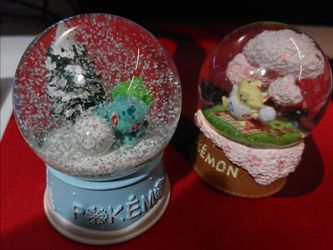 Lotteria x Pokemon snowglobe