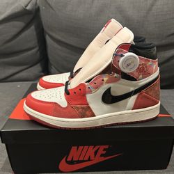 Brand new Jordan 1 Spider-Man Next Chapter Size 9.5M