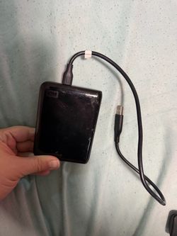 WD Portable External Hard Drive with USB Cable