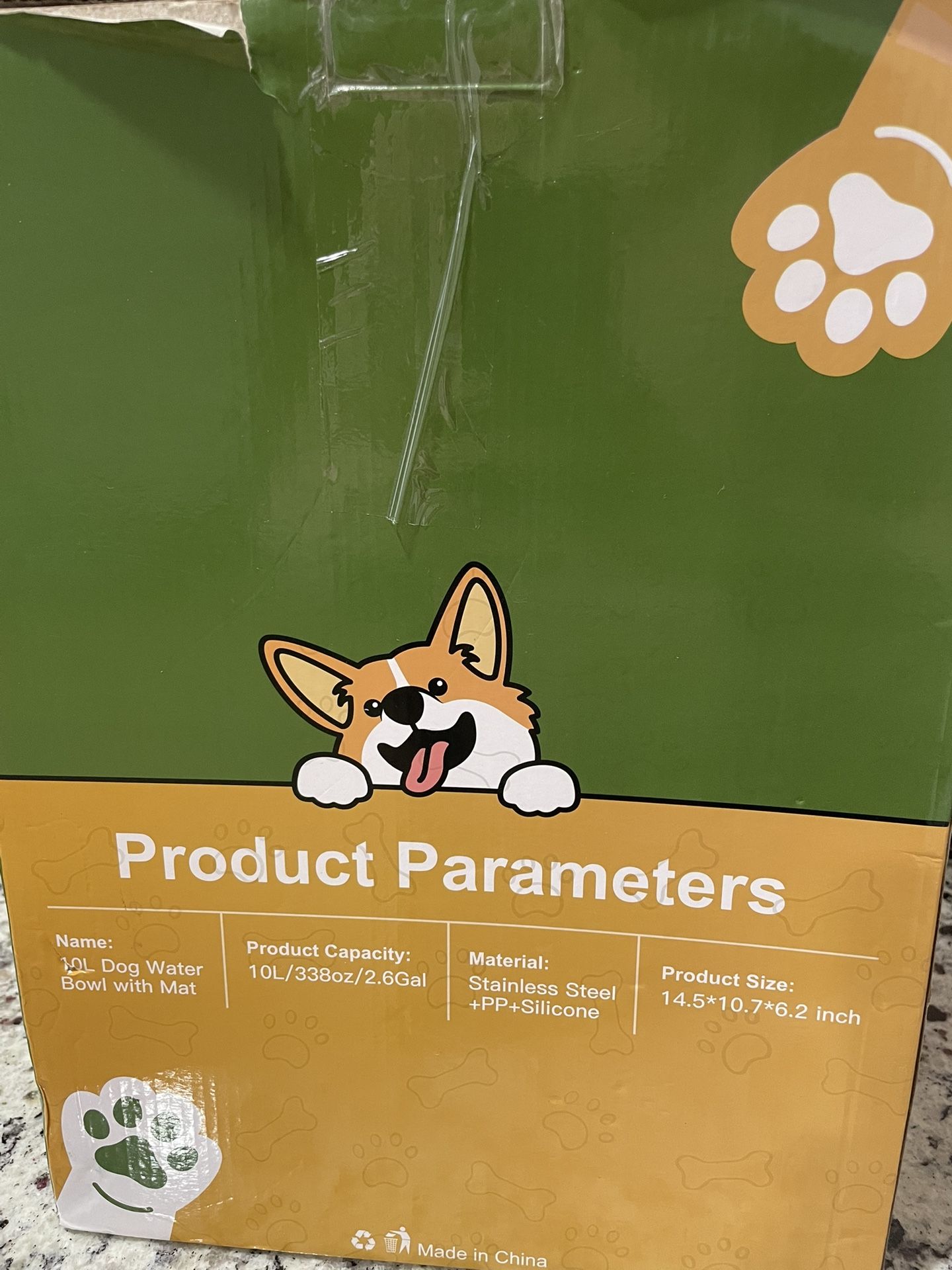 Dog Water Bowl