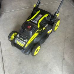Ryobi Brushless 20” Self-Propelled 40v Mower (Bagless)