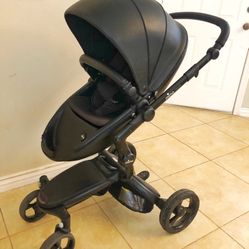 Mima Stroller + Mima Moon High Chair- 300$