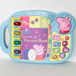 VTech Peppa Pig Peppa Pig Learn and Discover Book For Ages 2+