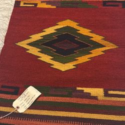 Zapotec Indian Weave Antonio Ruiz Hanging Rug 