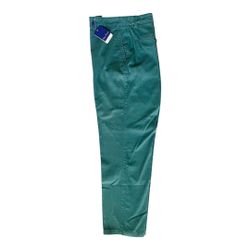 Alan Flusser Classic Fit Flat Front Elegant Comfortable Designer Golf Pants NEW!