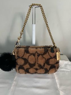 Coach X Jennifer Lopez Nolita 19 In Signature Shearling
