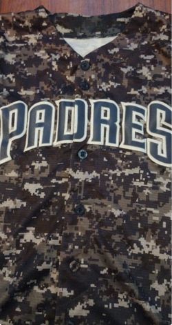 Vintage Cotapaxi San Diego Padres #7 Bird Camo Jersey  Size M Youth