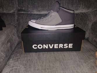 New Converse Grey High Tops