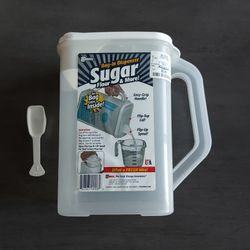 Plastic Container Tupperware for Sugar, Flour, Etc.
