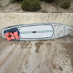 11”x32” Inflatable IRocker Paddle Board 