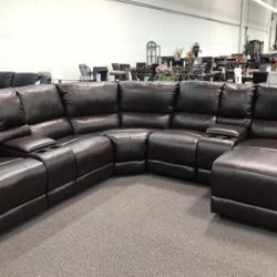 Sectional Recliner Sofa Set 