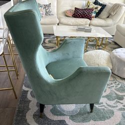 Jade Green Arm Chair 