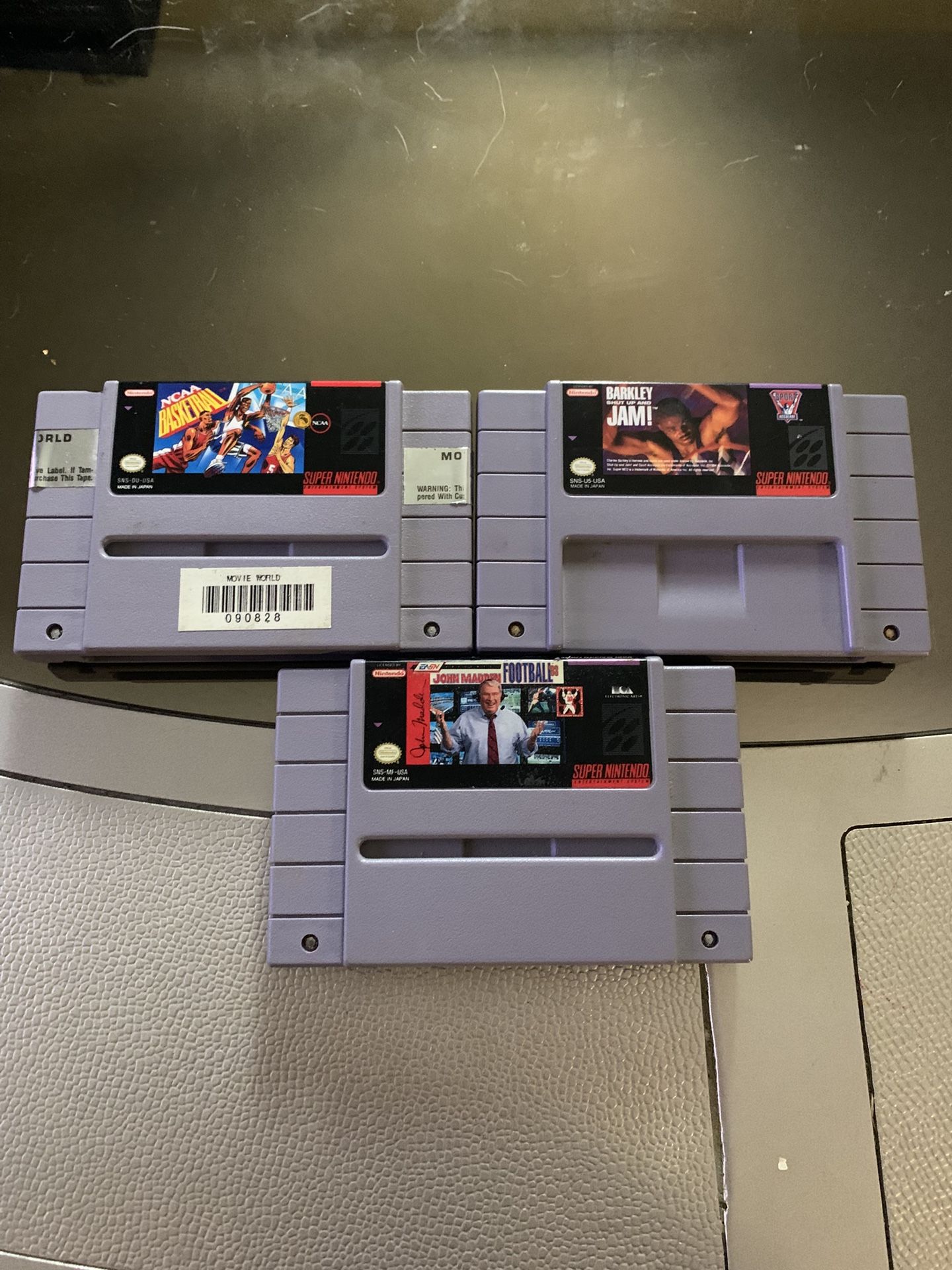 (3) Super Nintendo Games