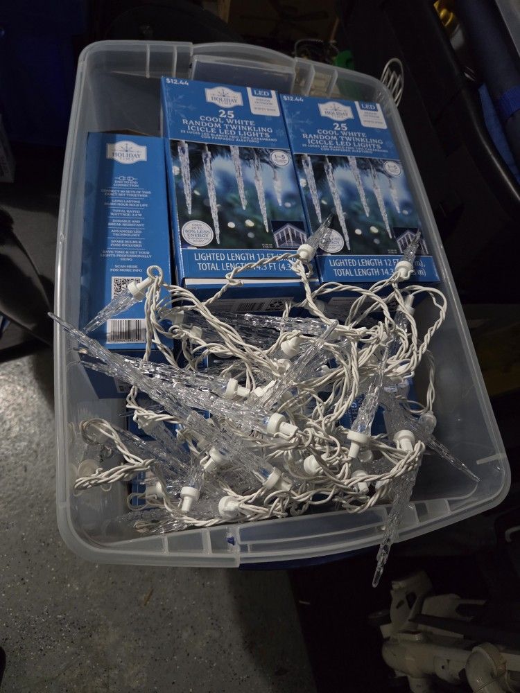 Icicles Christmas Lights