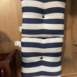 At home 24x24” Cabana Stripe Patio Cushions 