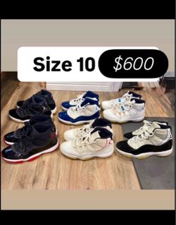 Jordan retros all size 10 $600