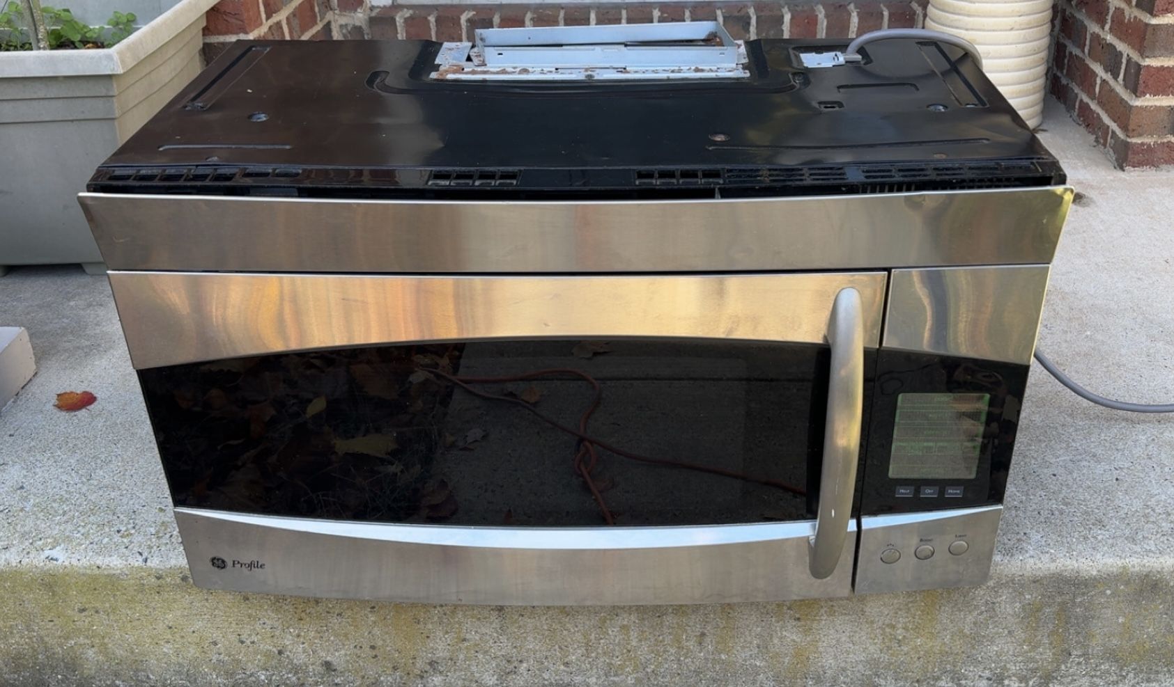 GE Profile 2.0 Cu. Ft. Over-the-Range Microwave Oven  