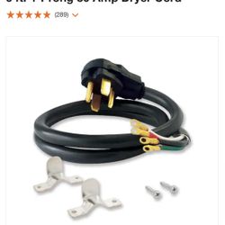 4ft Dryer Cord