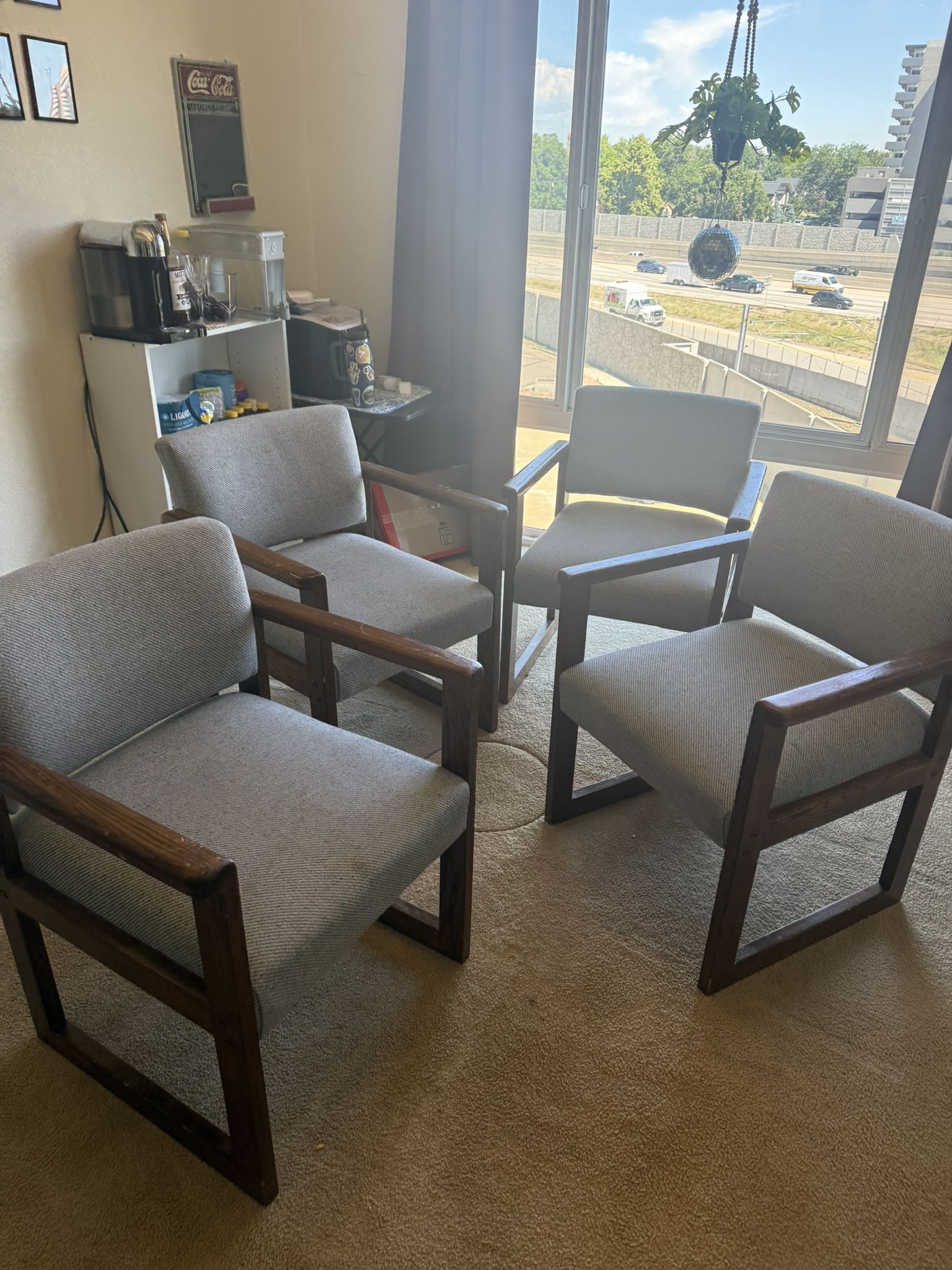 Free! Dining/ Office Chairs Set 4