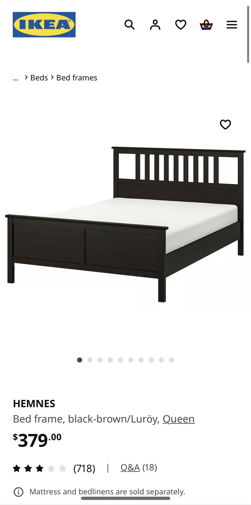 Queen Size Bed frame