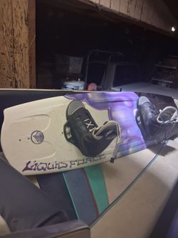 Liquid Force Wakeboard with Bindings