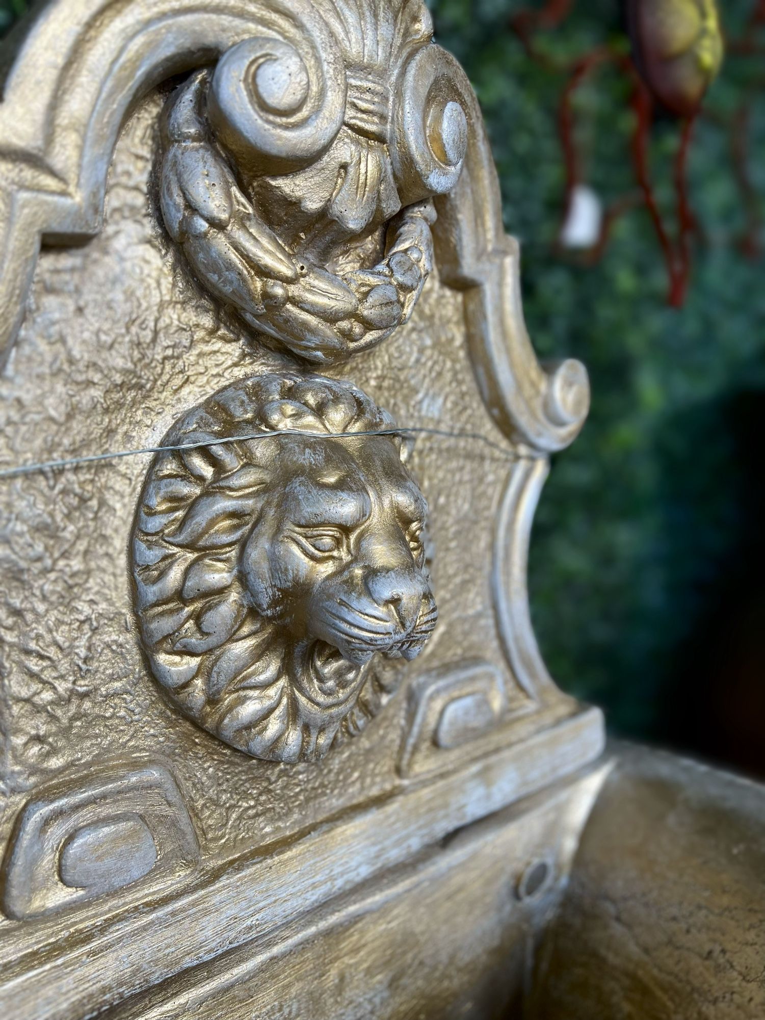 Lion Head Garden Fountain