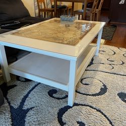 IKEA Sofa Table With Protector 
