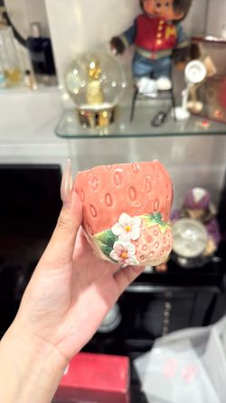 Ceramic Strawberry Mug