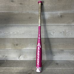 Easton Pink Sapphire Fast Pitch -10 FP18PSA 27” 17oz Softball Bat White Pink