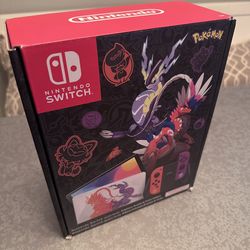 Pokémon Nintendo Switch OLED Scarlet And Violet Edition