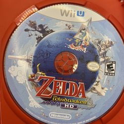 The Legend of Zelda: The Wind Waker HD (WII U, 2013) Disc Only Tested Authentic