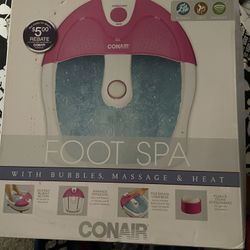 Brand New Con air Foot Bath 