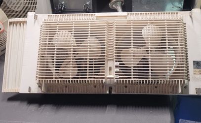 Comfort Zone 9 inch.....

 portable Twin window fan with Reversible Airflow Control....