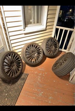 20" IPW WRAITH STYLE BLACK WHEELS RIMS