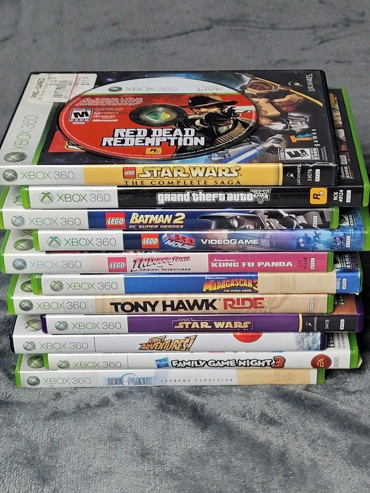 Microsoft Xbox 360 Video Game Lot