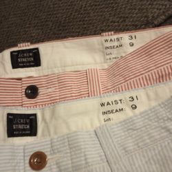 Shorts De Hombre Size 31 . Uno Es Nuevo $12 Firmes X Los Dos 