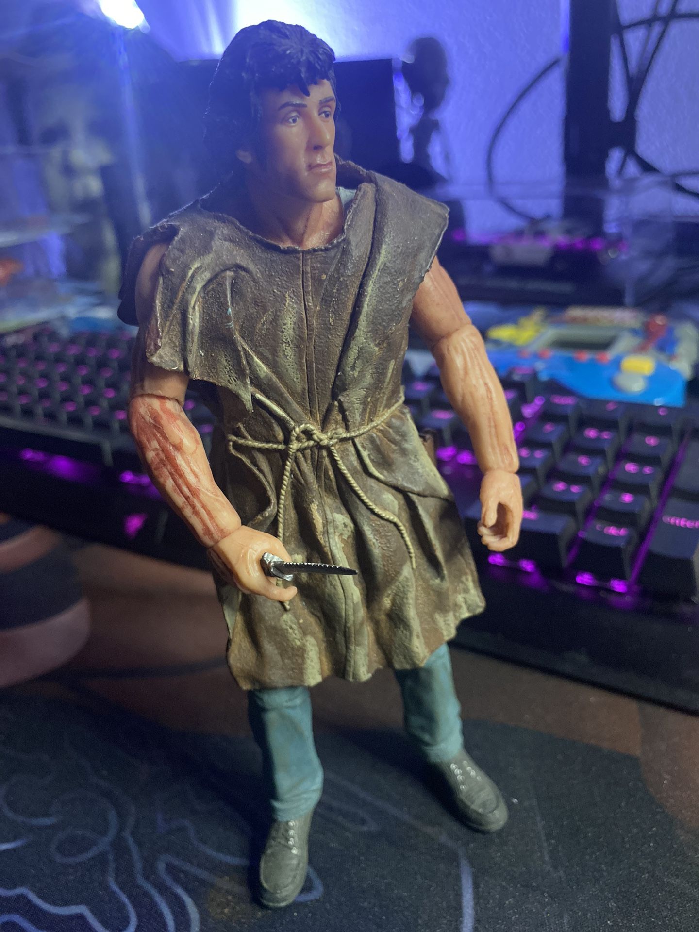 Rambo figure by NECA..