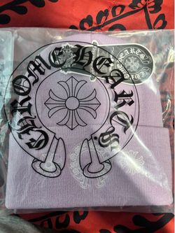 Chrome heart beanies