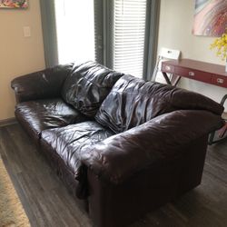 Leather Couch