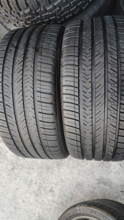 Par de llantas Michelin Pilot all season 4 245/40/ZR/18 97y año 2025