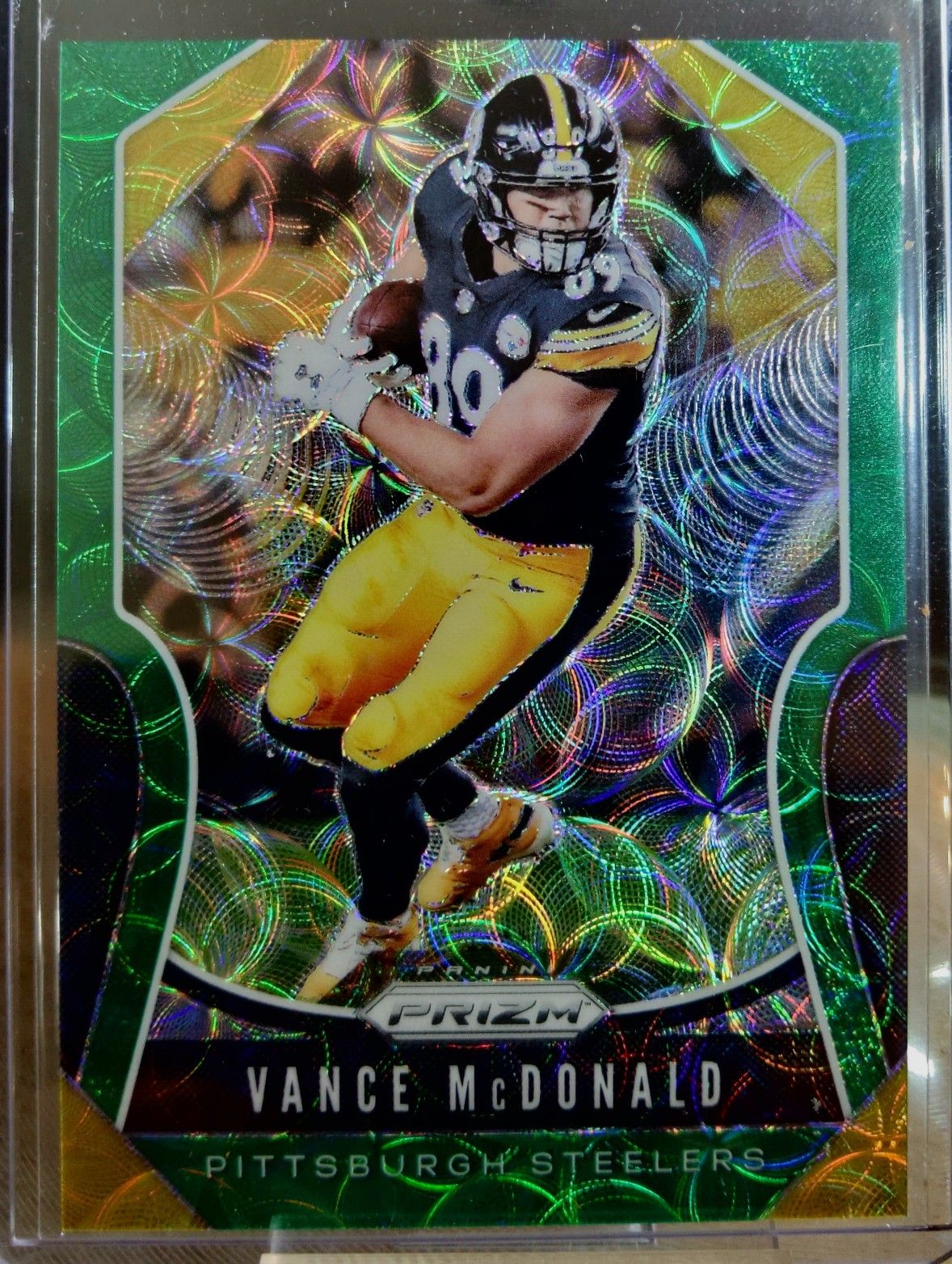 Vance McDonald - '19 Panini Prizm (Green) Scope #59/75