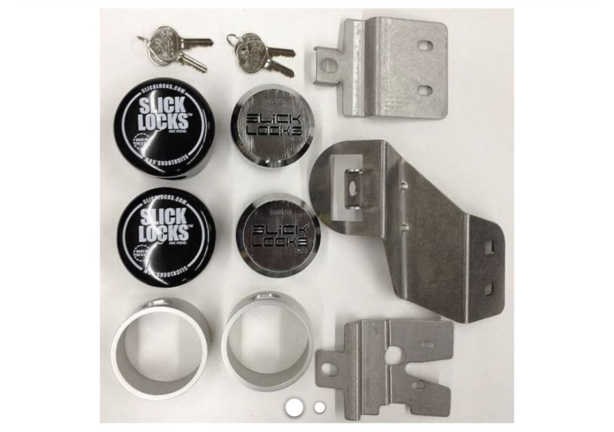 Slick Locks GM-FVK-SLIDE-TK GM Van Complete Exterior Door Lock Kit
