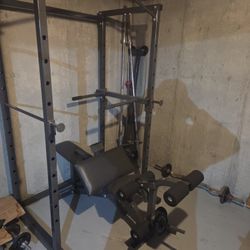 Free Weight Home Gym Equipment With Weights And Bars