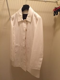 Coach white jacket