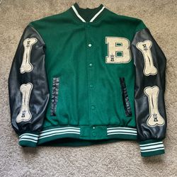 Bone Varsity Jacket