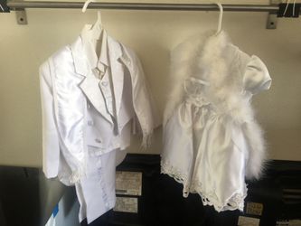 Baptism for boy n girl size 1