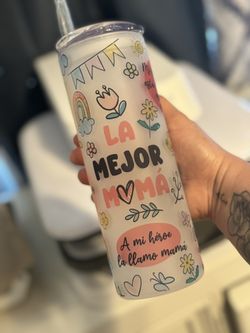 Mothers Day Glass Tumbler