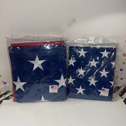 USA Flags Embroidery 2 Sizes 3X5. & 6X10 NEW