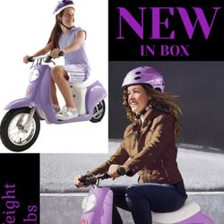 Razor Pocket Mod Electric Scooter (Purple) – NEW IN BOX